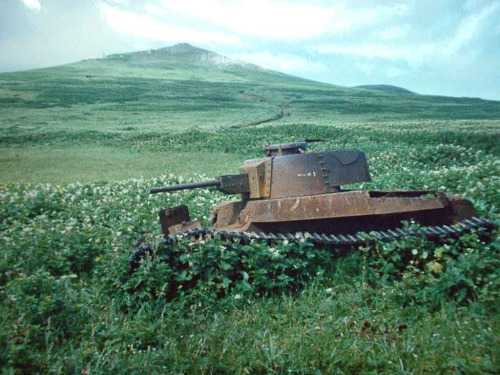 Abandoned Japanese Tank