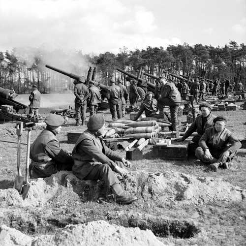 Fire mission in crossing support