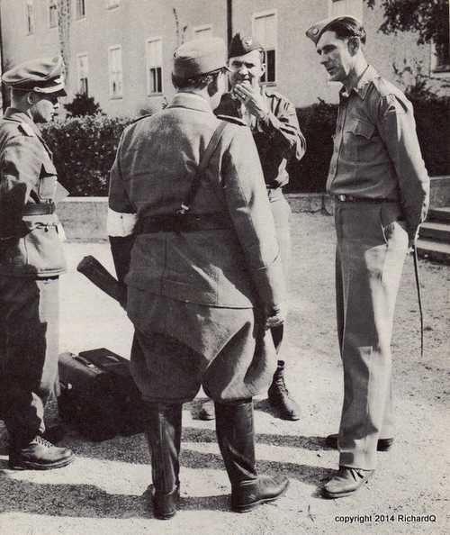 Field Marshal Goering surrenders - May 1945