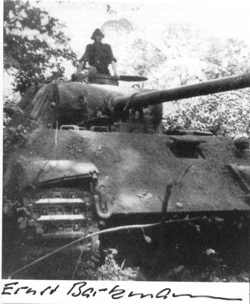 Ernst Barkmann - Panther Ausf. D
