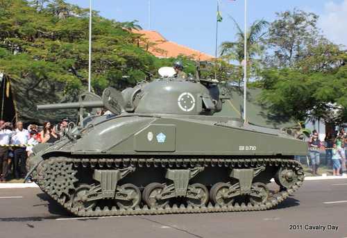 A restored Brazilian M4 of Italian Campaign WWII