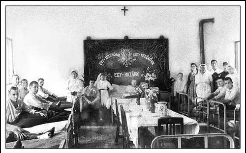 Military Hospital in Mako, Hungary, 1944
