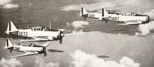 Brazilian Air Force North American T-6 