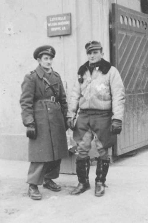 romanian & german airforce officers