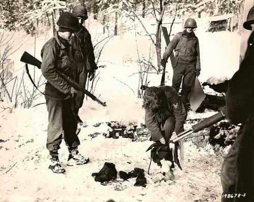 Captured in the Battle of the Bulge