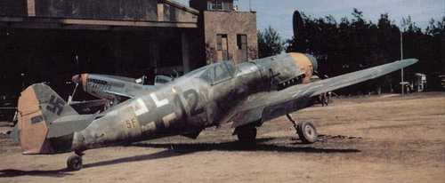 Captured Me-109 in Furth