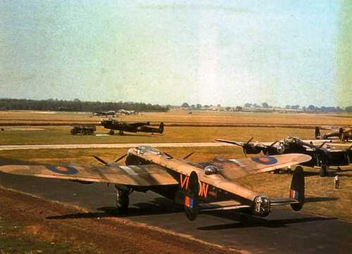 Avro Lancaster MkI at Waddington U.K.