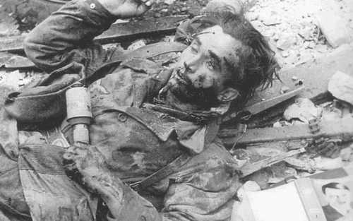 German soldier KIA
