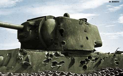 KV-1 destroyed