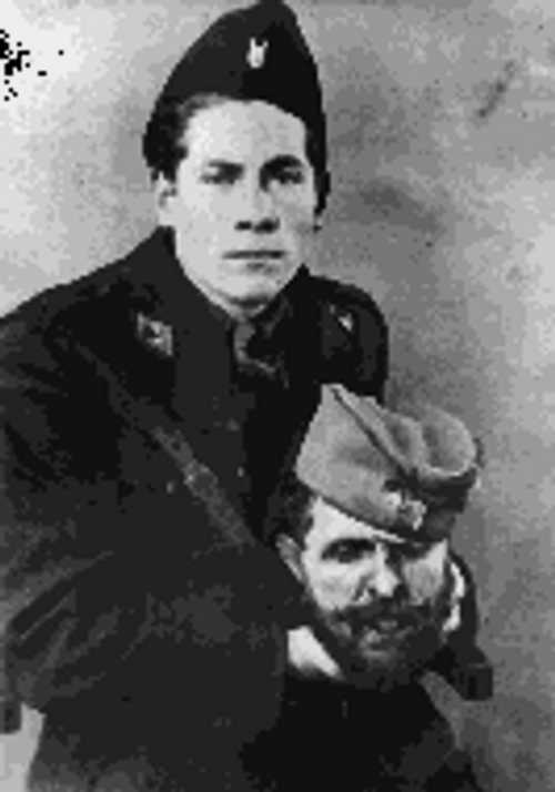 A Croat with his Trophy