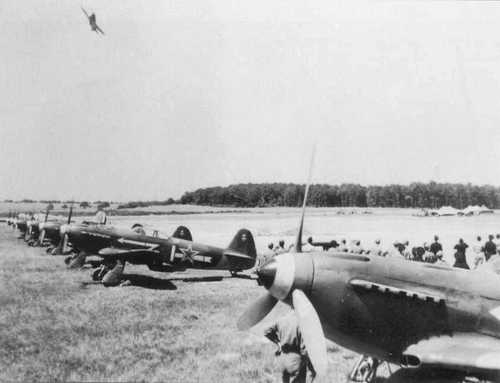 Yak-3 airfield