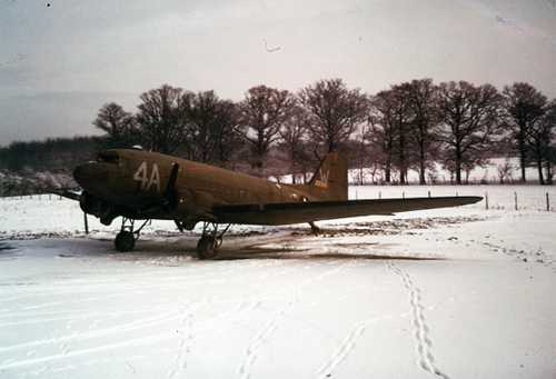 C-47 in Spanhoe England Dec 1944