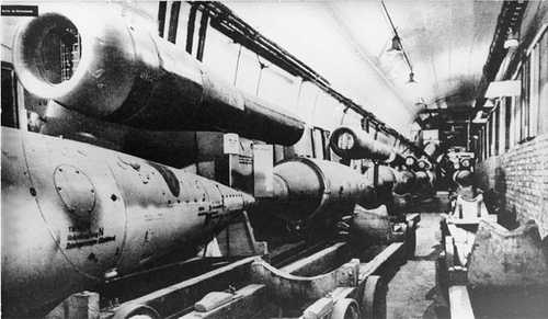 Flying bomb factory