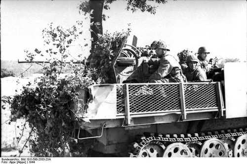 Mounted flak 38