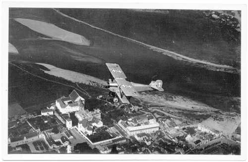 Lithuanian airforce above Kaunas