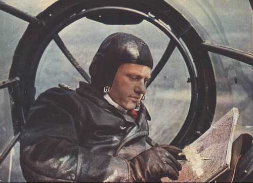 He-111 bomb gunner