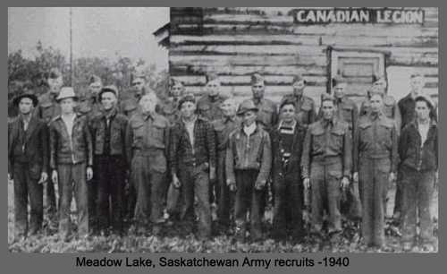 CANADIAN INDIANS GO TO WAR