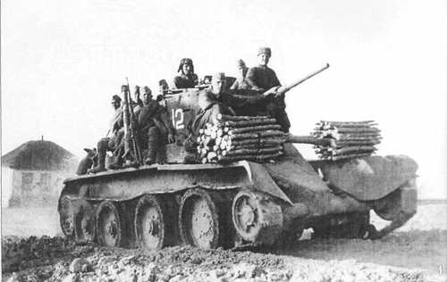 Десант на броне БТ-5 Харьковская операция 1942