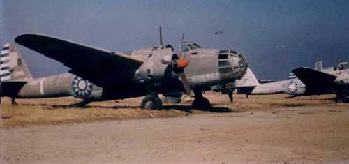 Japanese Bomber with American Markings