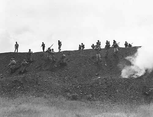Battle School training- Vernon, 1943