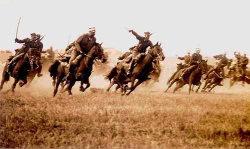 Polish cavalry - "Huzza !"