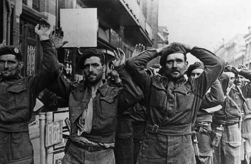 Market Garden, surrendering Brits
