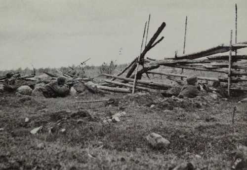 foxholes