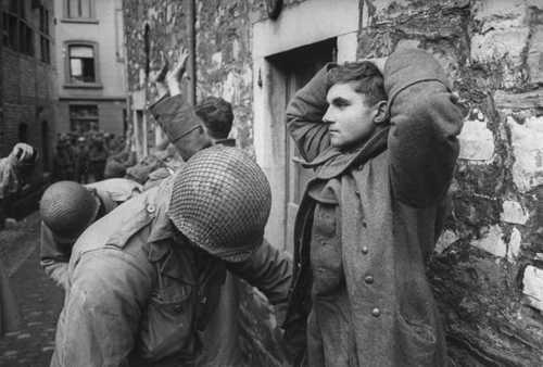POW being searched