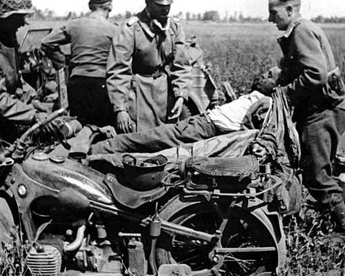Wounded soldier