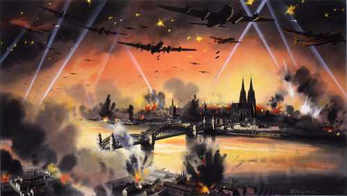 Power of the imagination - Cologne, 1942.