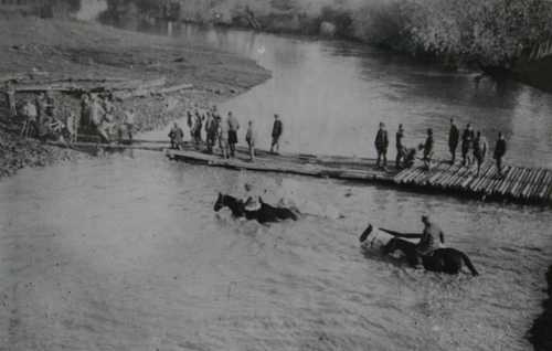 Crossing river Prut