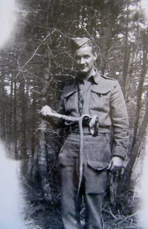 Frank Harris of the 48th Highlanders