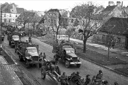 Red Army convoy