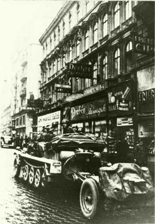 16th SS Panzergrenadier-Division in Budapest