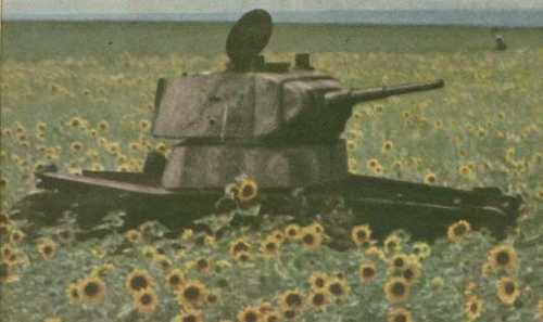 Damaged T-26. Summer 1941.