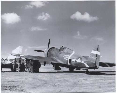318th FG, 73rd FS Saipan