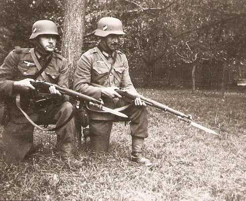 Steyer M95 "Stutzen" rifles.