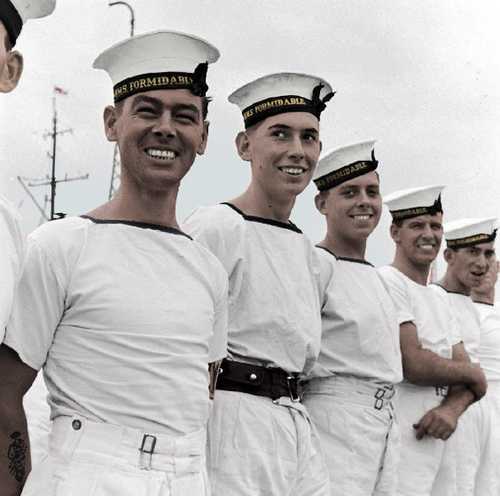 Crewman of the HMS Formidable 1941