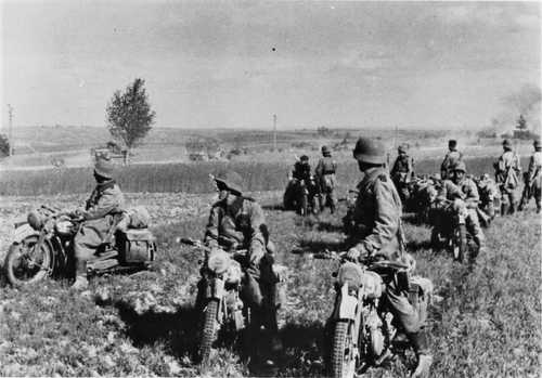 German Forces on the move