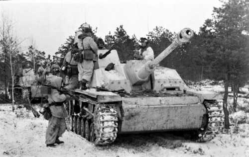 Stug III., Winter