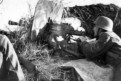 Hungarian machine gunner