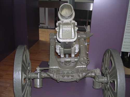 Another view, 7.6cm mortar...