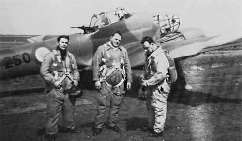 Potez63/11 and crew
