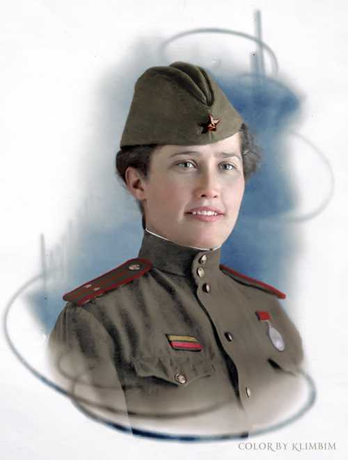 Medical attendant Vera Ganoshenko, 30.05.1943
