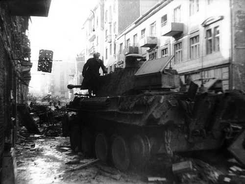 After battle.