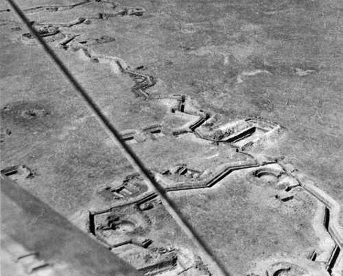 German eastern front trench system