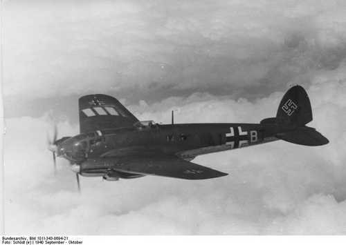 He 111 Doppel-Blitz bomber 