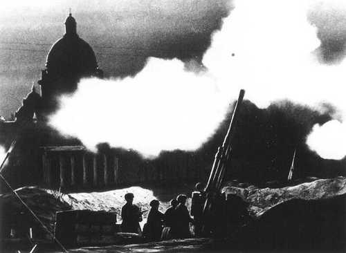 Leningrad under siege.