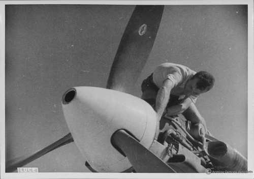 Italian fighter nose
