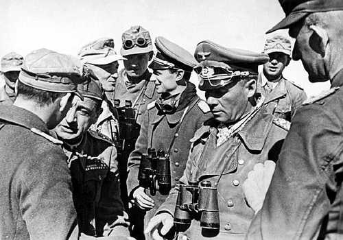 Rommel and commanders